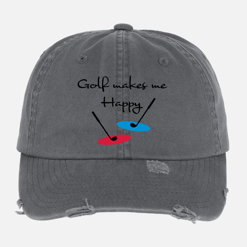 golf Casquette vintage effet usé Flexfit