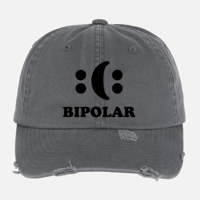 Bipolar Flexfit Vintage Destroyed Cap