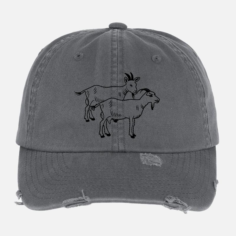 Kinder Zweiteiler Flexfit Vintage Destroyed Cap