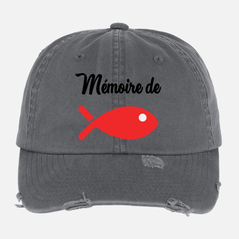 GOLDFISH MEMORY Flexfit Vintage Destroyed Cap