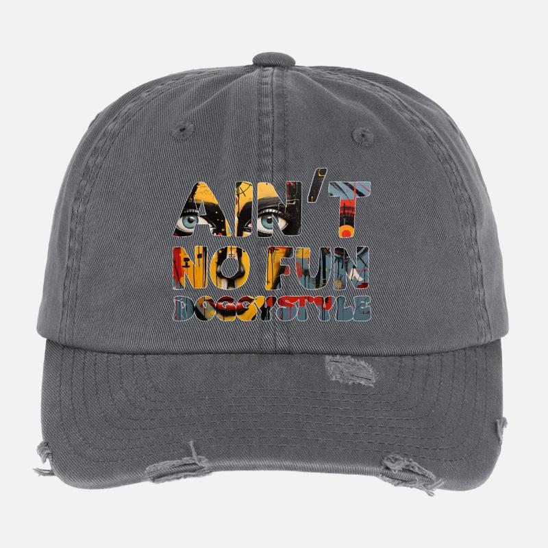 Ain´t no Fun Flexfit Vintage Destroyed Cap