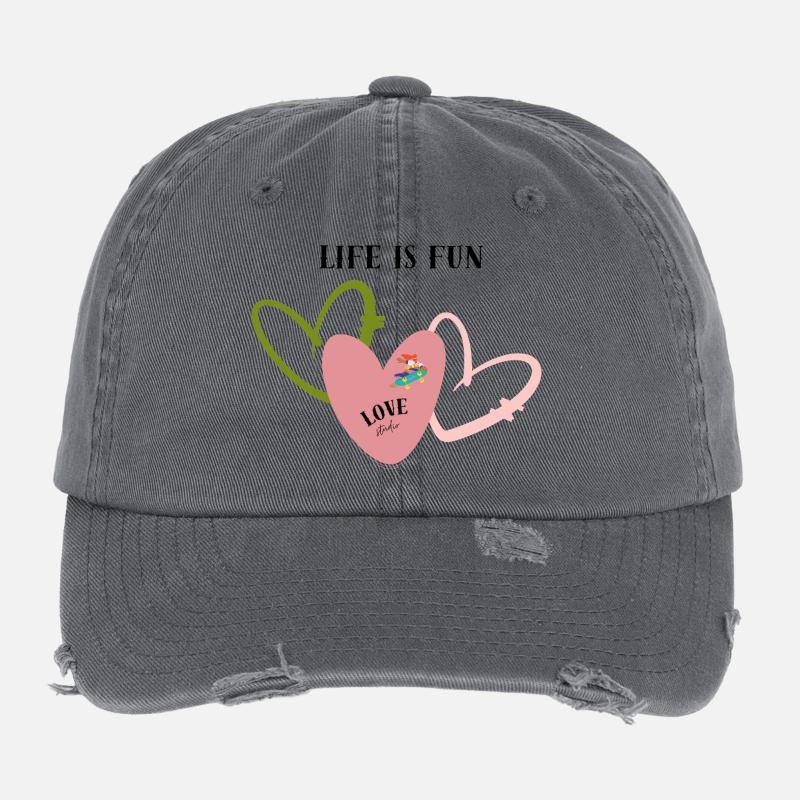 Love Flexfit Vintage Destroyed Cap
