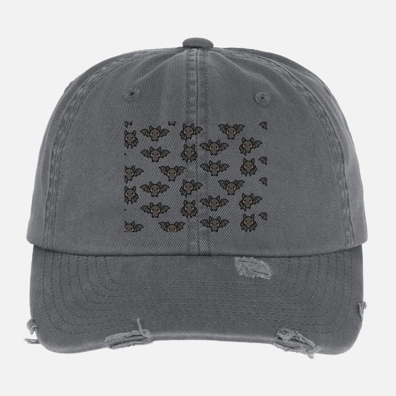 Bats Flexfit Vintage Destroyed Cap