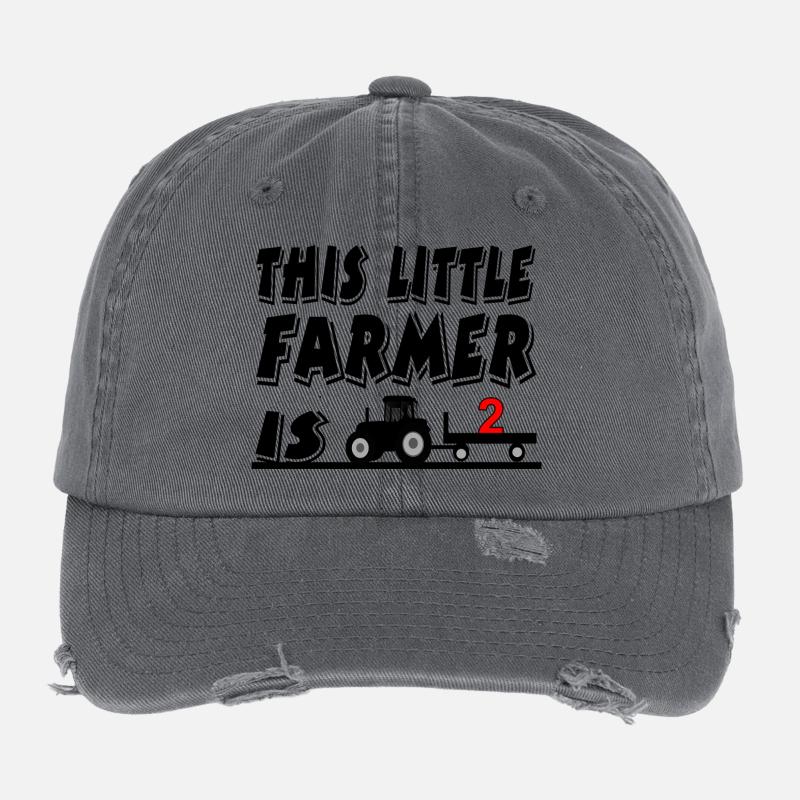 farmer Flexfit Vintage Destroyed Cap