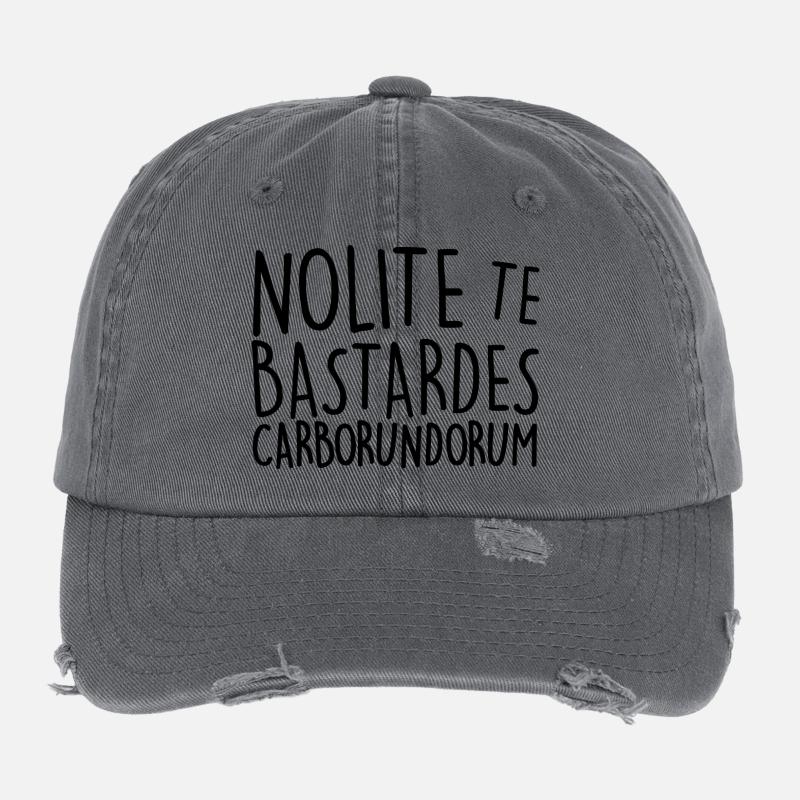 Nolite Te Bastardes Carborundorum Flexfit Vintage Destroyed Cap