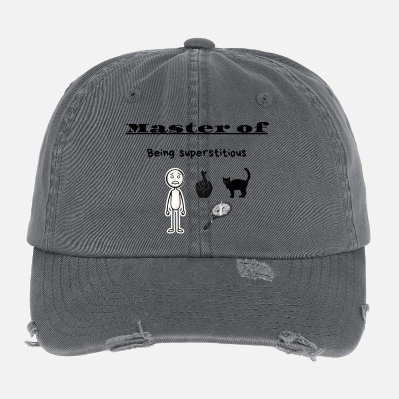 Maître de la superstition Casquette vintage effet usé Flexfit