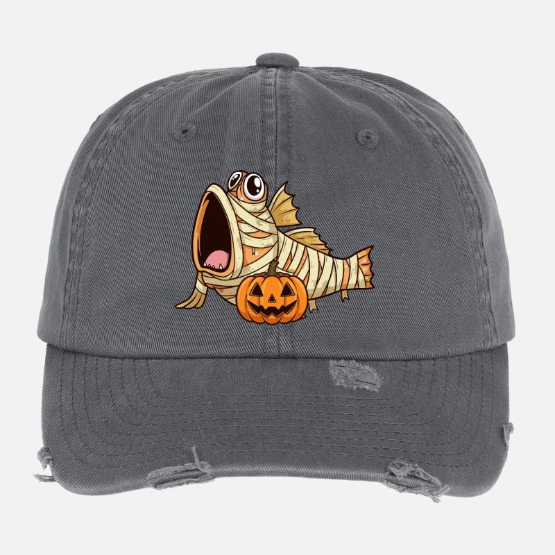 Halloween Schlammspringer Flexfit Vintage Destroyed Cap