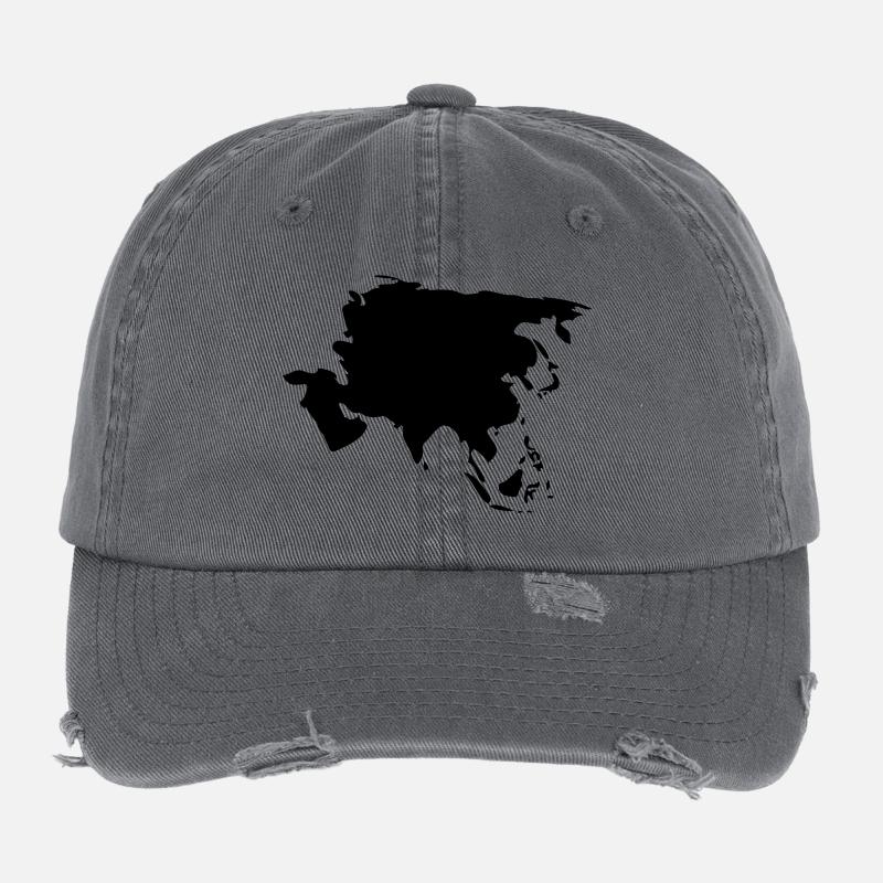 Asien Flexfit Vintage Destroyed Cap