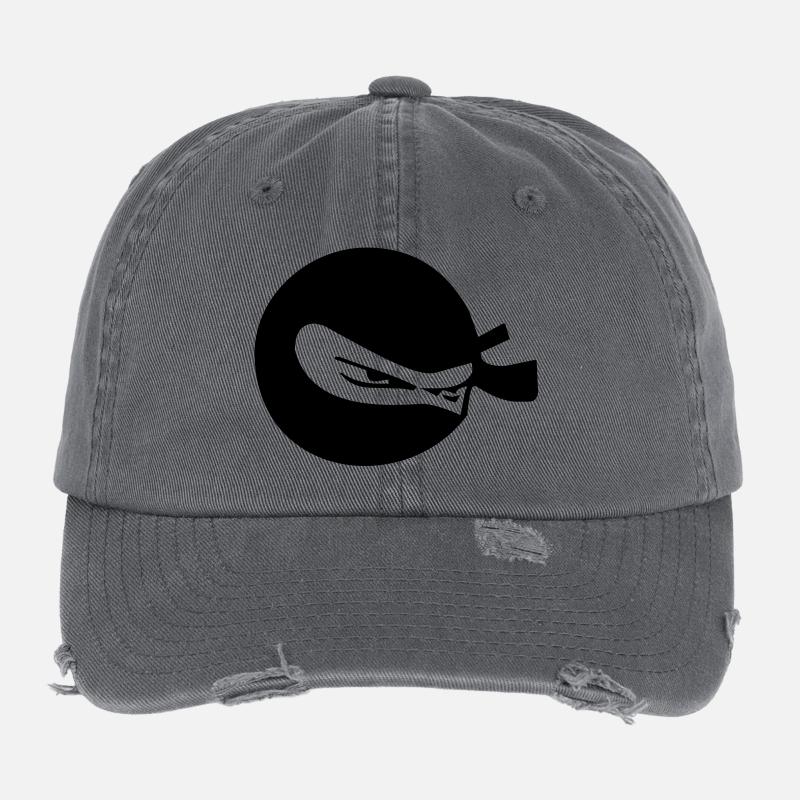 Ninja Flexfit Vintage Destroyed Cap