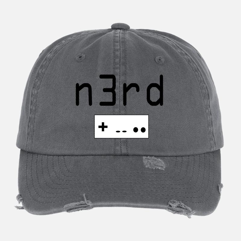 Nerd Flexfit Vintage Destroyed Cap