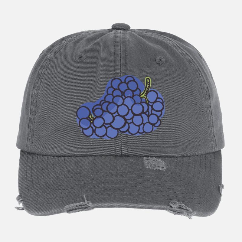 Idée de cadeau de végétarien végétarien Casquette vintage effet usé Flexfit