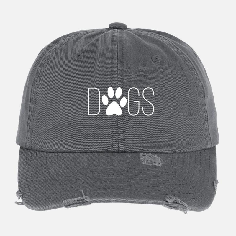 Hunde Flexfit Vintage Destroyed Cap