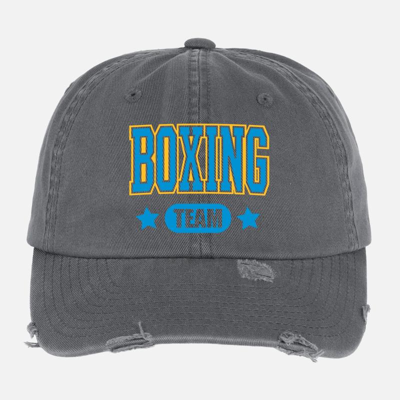 BOXE ÉQUIPE Casquette vintage effet usé Flexfit