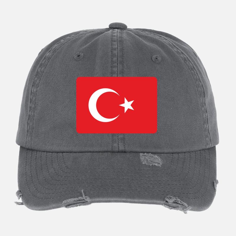 DIE TÜRKEI. Flexfit Vintage Destroyed Cap