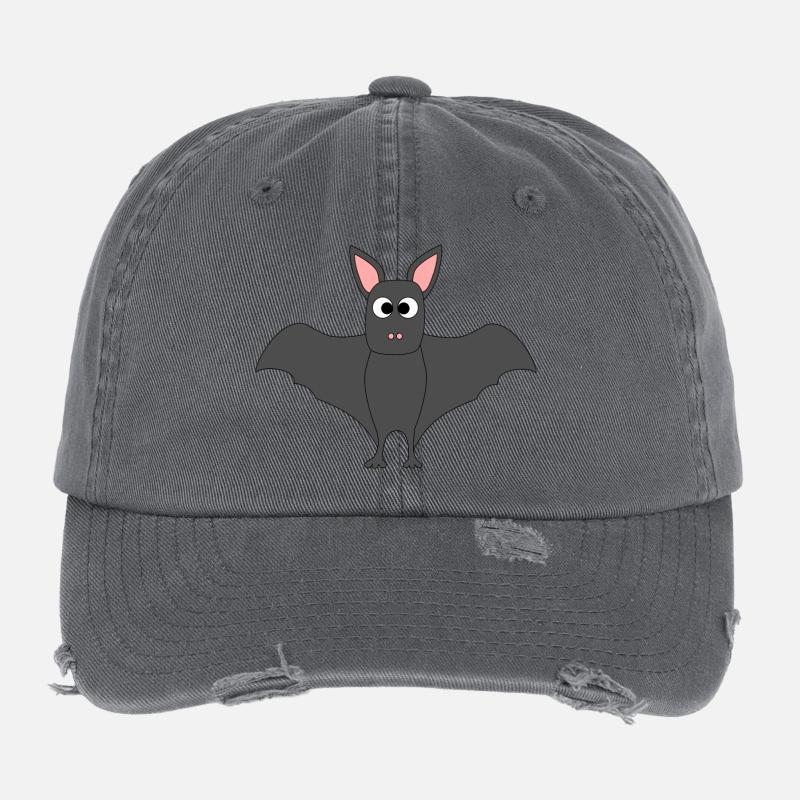 Schläger Flexfit Vintage Destroyed Cap