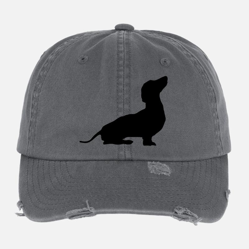 Hund Flexfit Vintage Destroyed Cap