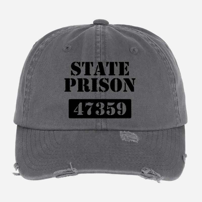State Prison Flexfit Vintage Destroyed Cap