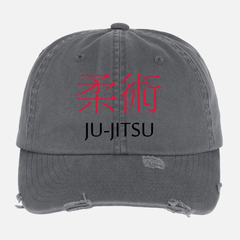 Ju Jitsu Flexfit Vintage Destroyed Cap
