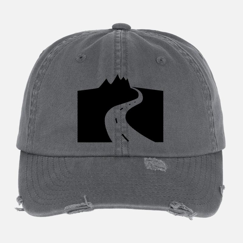 raiders Flexfit Vintage Destroyed Cap