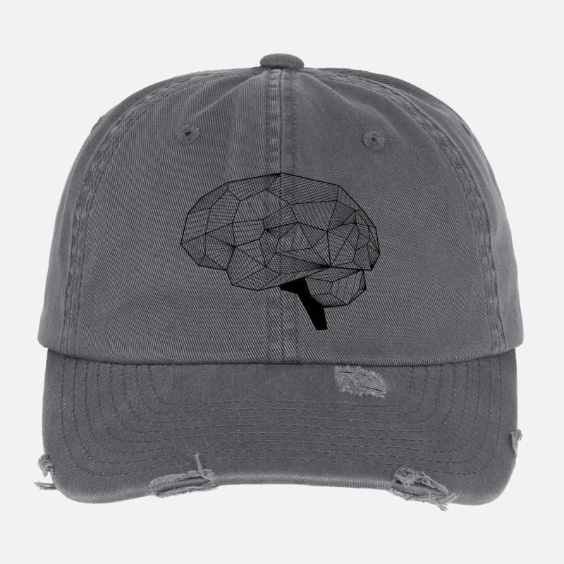 Cerveau Casquette vintage effet usé Flexfit