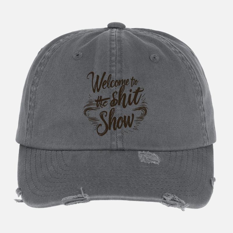 Shit show Flexfit Vintage Destroyed Cap