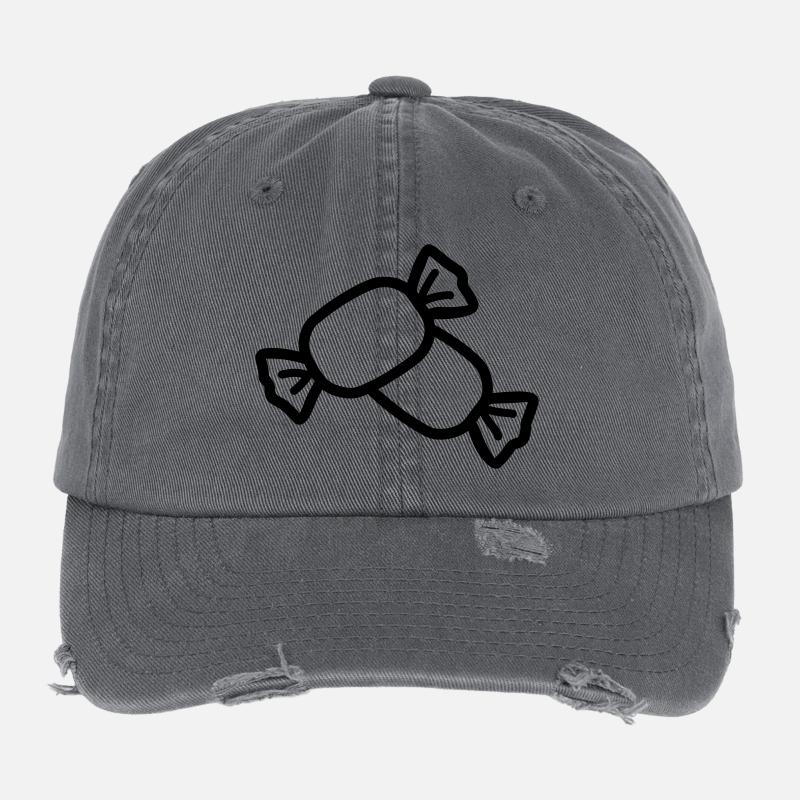 Bonbon Casquette vintage effet usé Flexfit