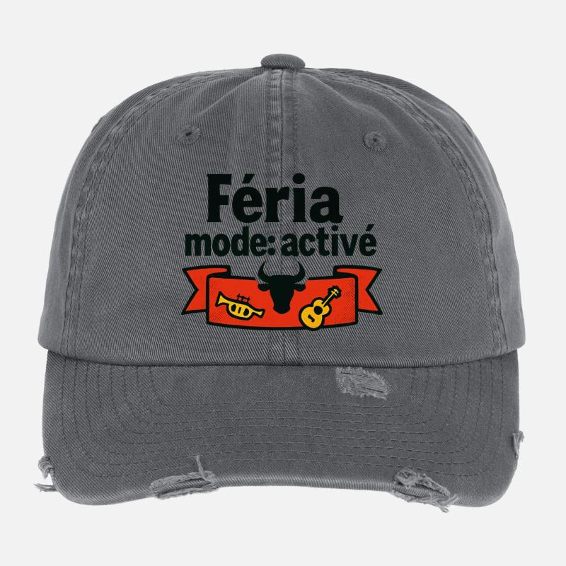 Féria mode: Enabled Flexfit Vintage Destroyed Cap