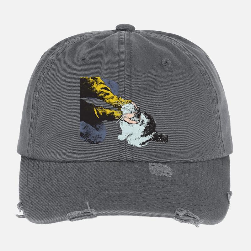 Glück Flexfit Vintage Destroyed Cap