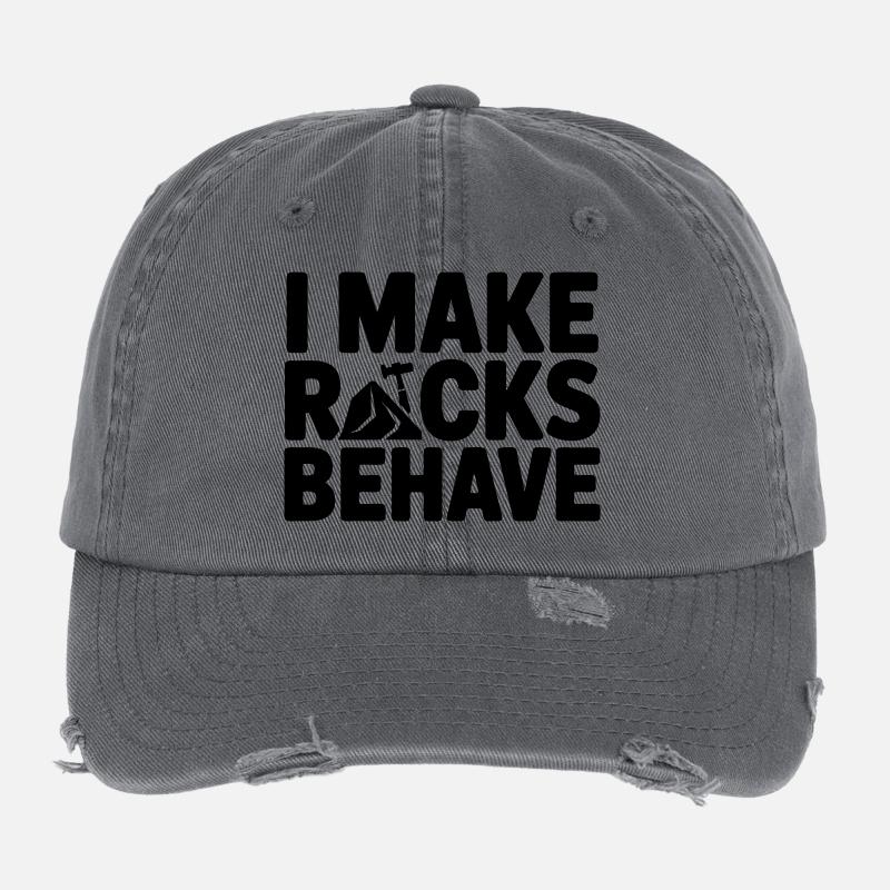 Dicton drôle de tailleur de pierre Casquette vintage effet usé Flexfit