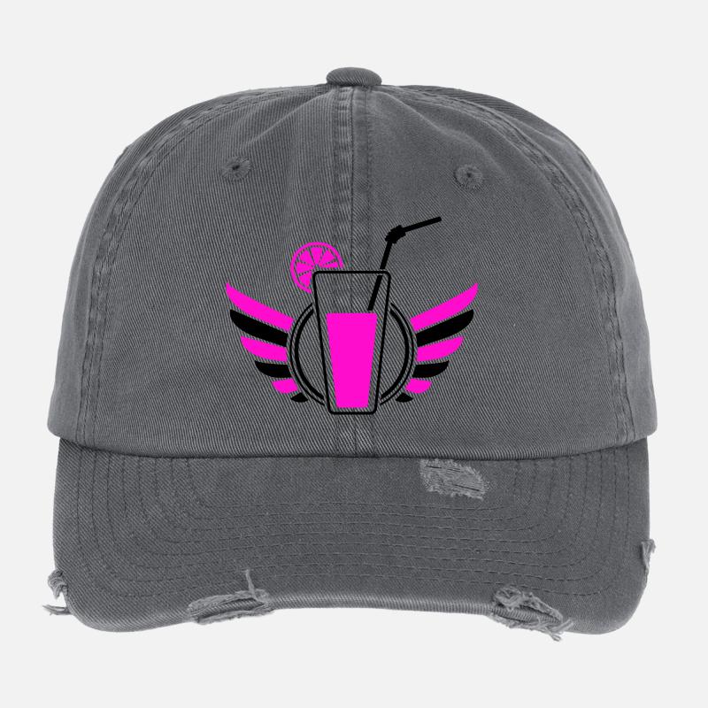 Cocktail Wings Flexfit Vintage Destroyed Cap