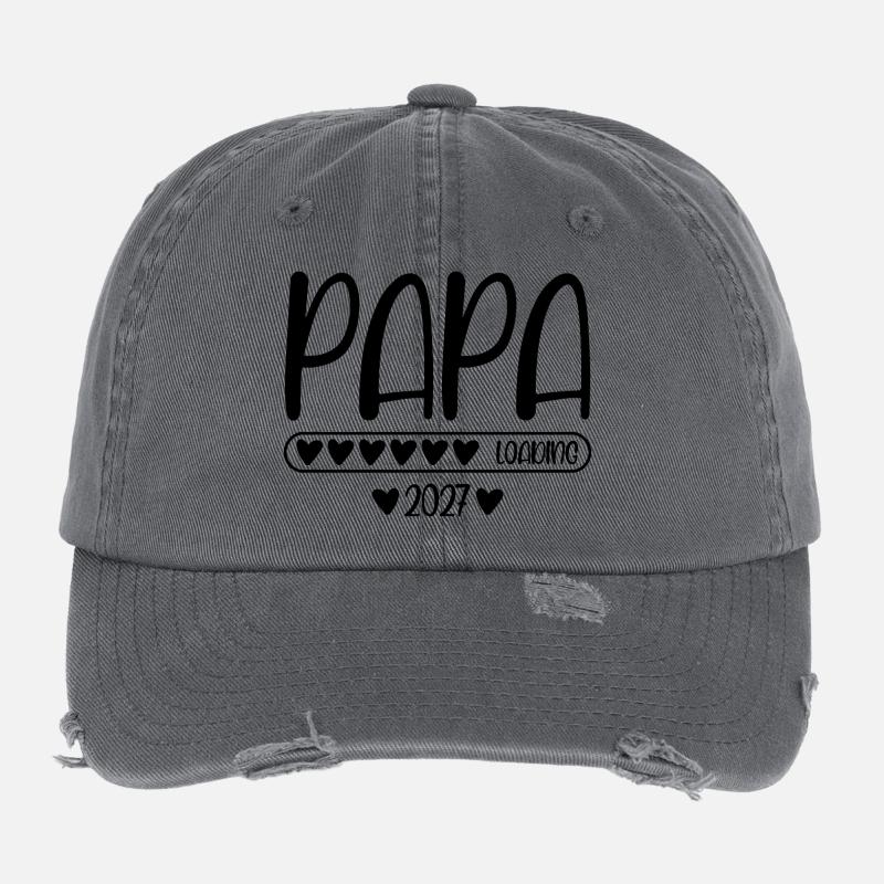 Papa 2027 loading Flexfit Vintage Destroyed Cap