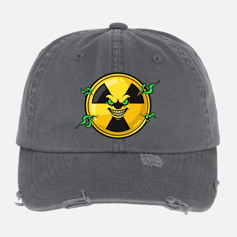 Grimace radioactive Casquette vintage effet usé Flexfit