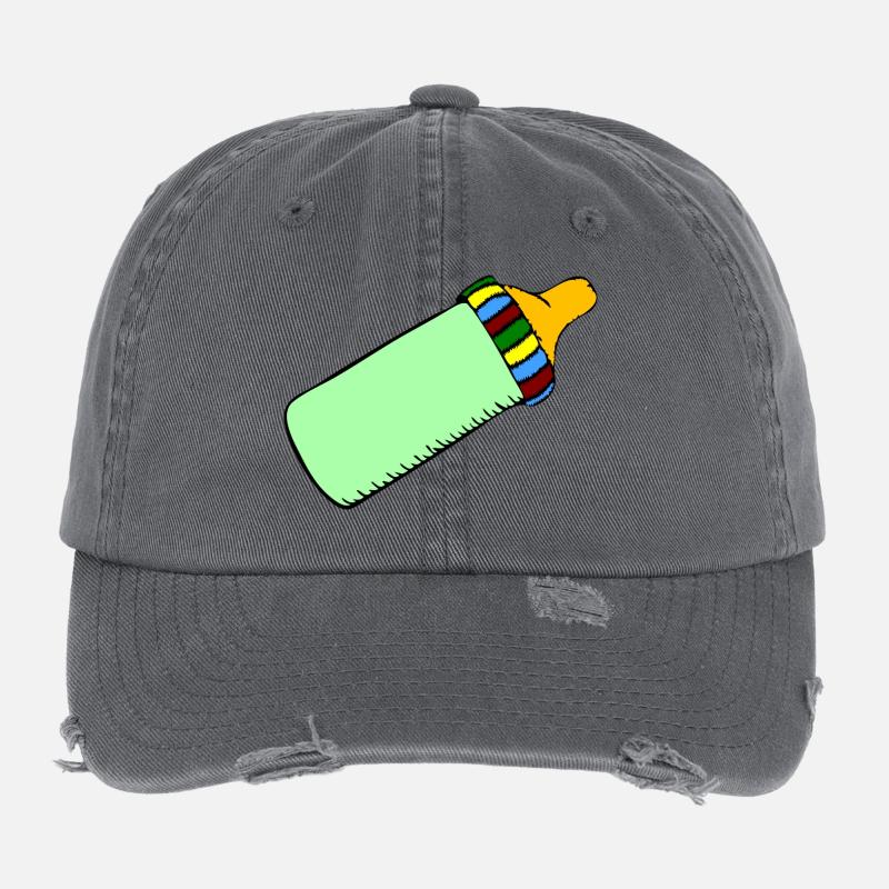 Flasche Flexfit Vintage Destroyed Cap