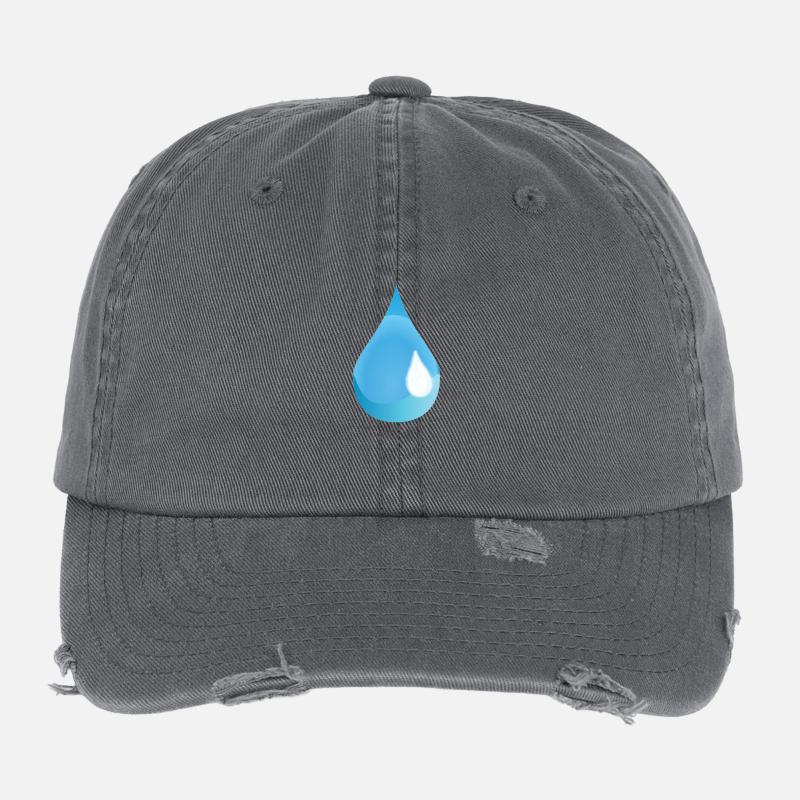 Tear Drop Flexfit Vintage Destroyed Cap