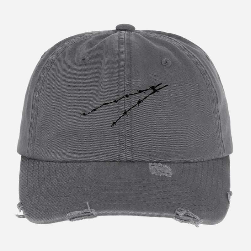 Stacheldraht Flexfit Vintage Destroyed Cap