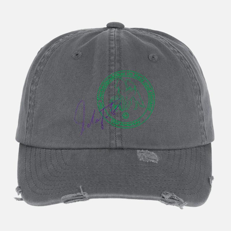 practice- stamp Flexfit Vintage Destroyed Cap