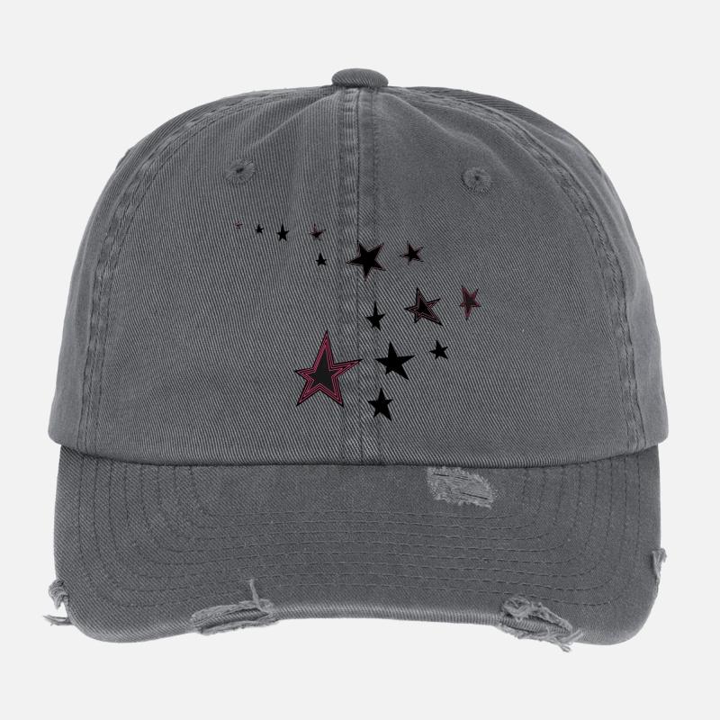sternchen Flexfit Vintage Destroyed Cap