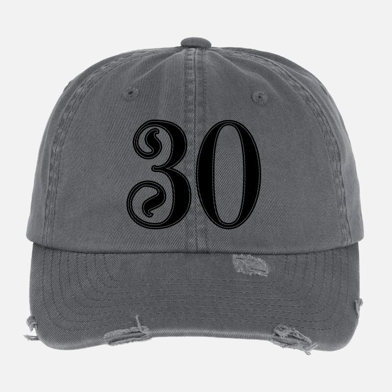 30 Jahre Jubiläum Flexfit Vintage Destroyed Cap