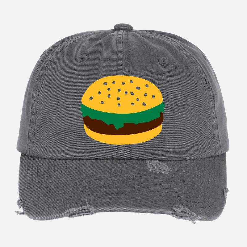 Burger Flexfit Vintage Destroyed Cap