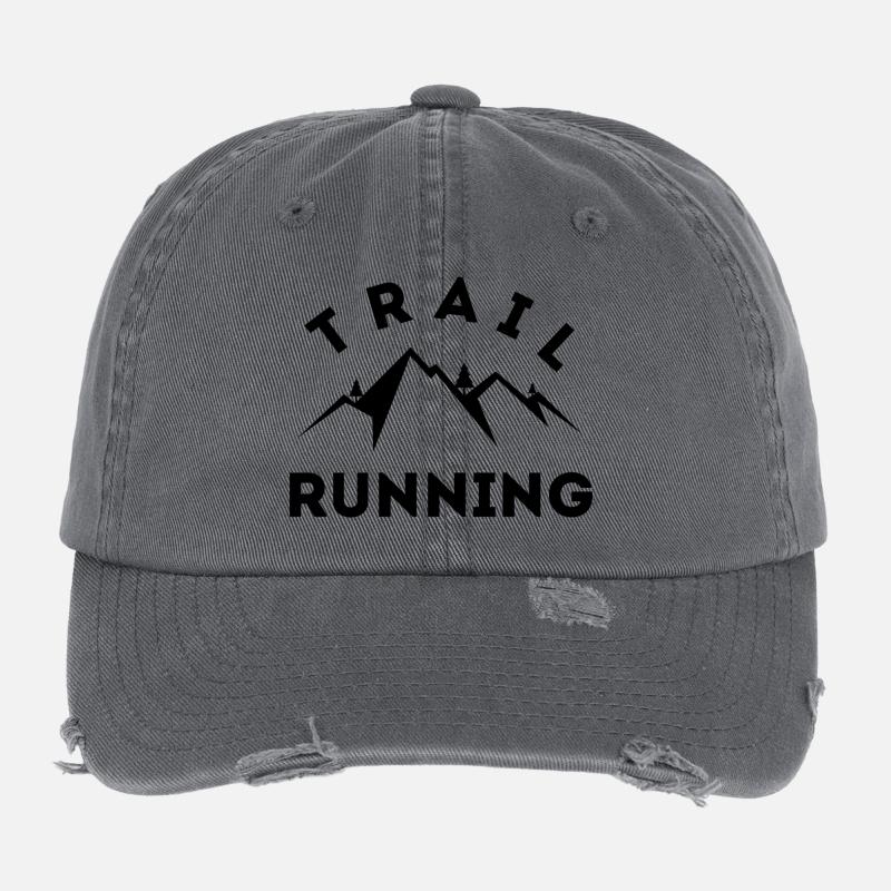 Trail Running Casquette vintage effet usé Flexfit