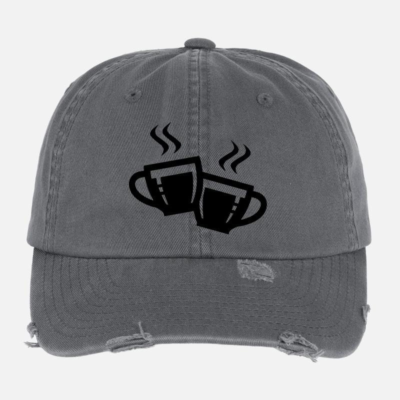 tassen icon Flexfit Vintage Destroyed Cap