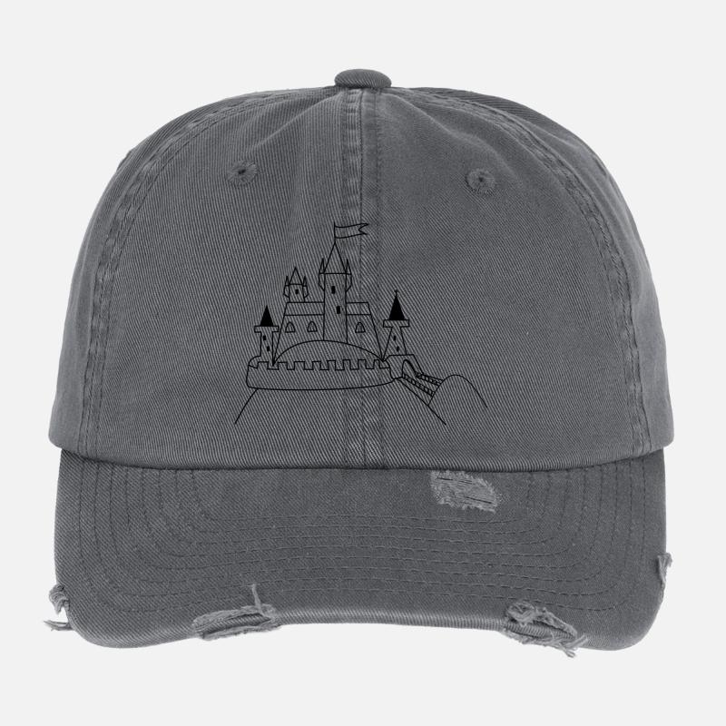 Château Casquette vintage effet usé Flexfit