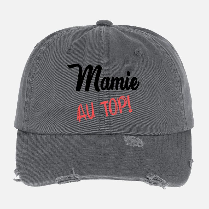 MAMIE Casquette vintage effet usé Flexfit