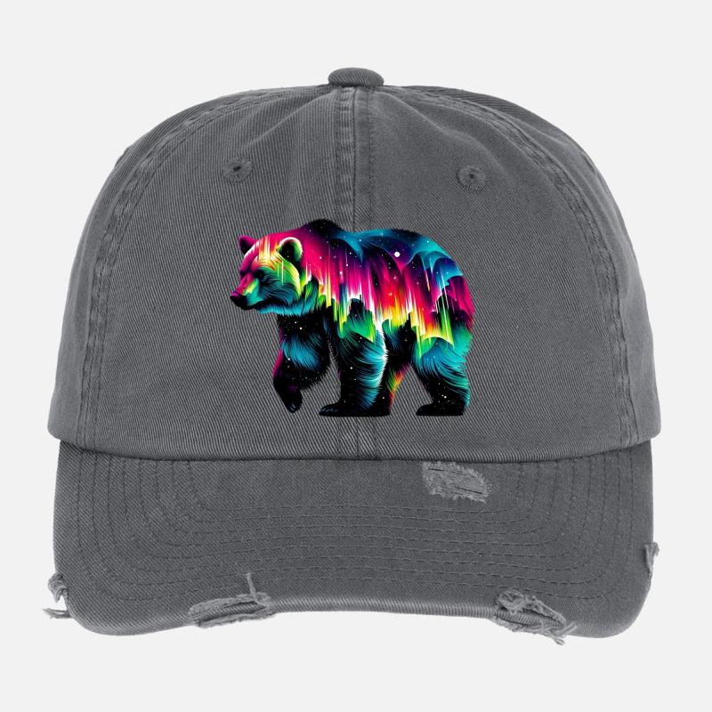 Ours Casquette vintage effet usé Flexfit
