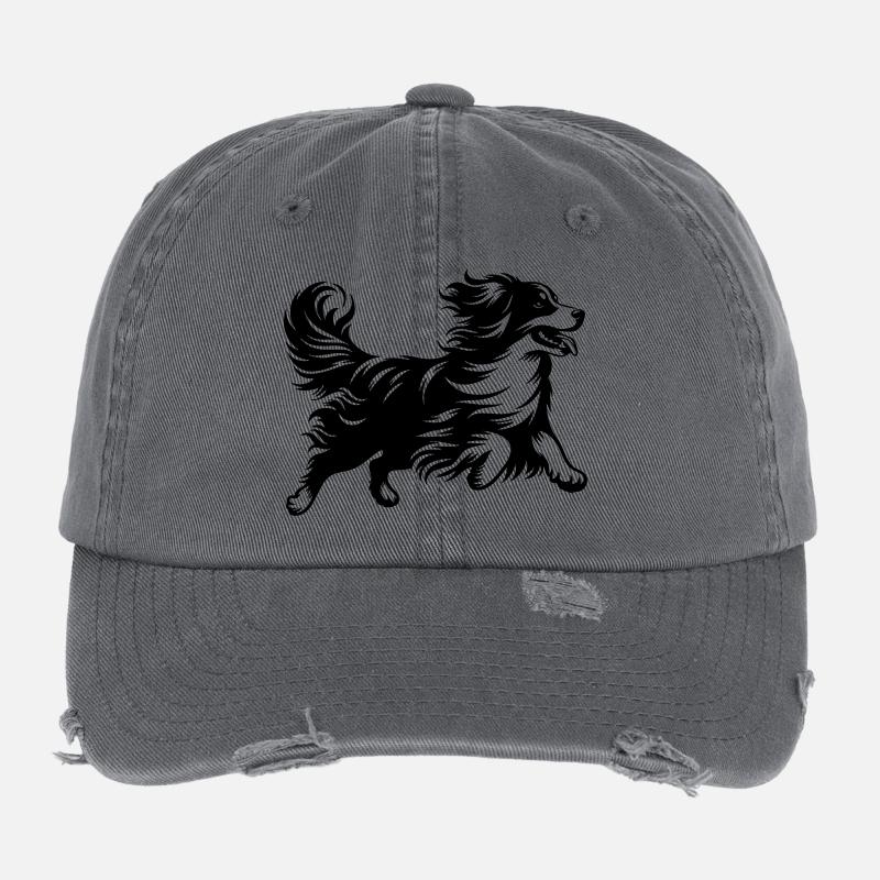 Kooikerhondje Flexfit Vintage Destroyed Cap