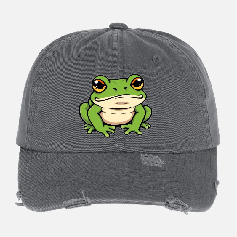 Frosch Flexfit Vintage Destroyed Cap