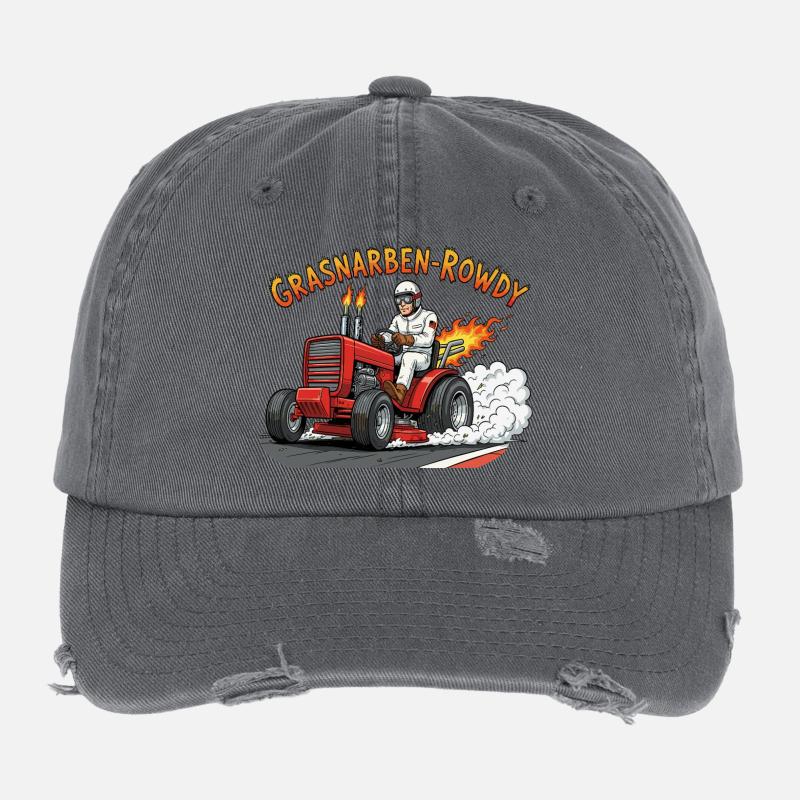 Grass Sow Hooligan Flexfit Vintage Destroyed Cap