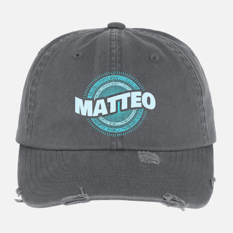 Gift for Matteo Flexfit Vintage Destroyed Cap