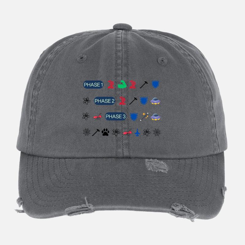 Superhero Order Flexfit Vintage Destroyed Cap