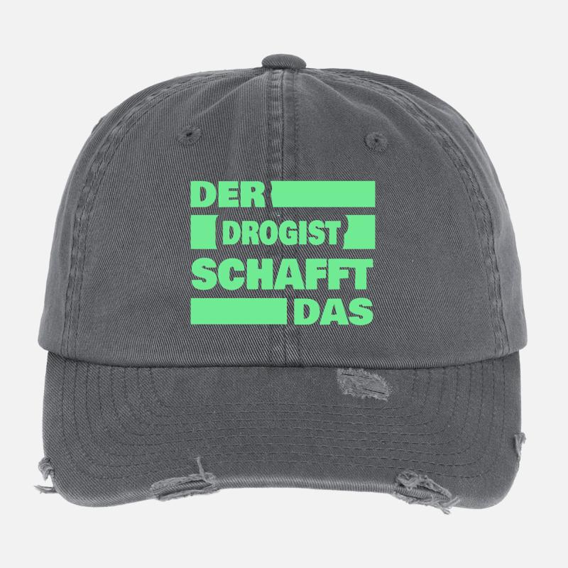 Occupation: Druggist Flexfit Vintage Destroyed Cap